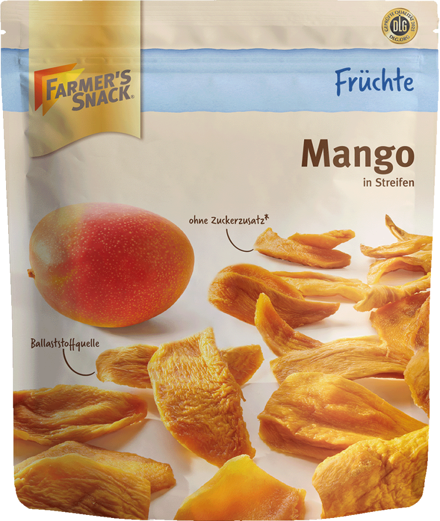 Farmer's Snack Mangostreifen 100g