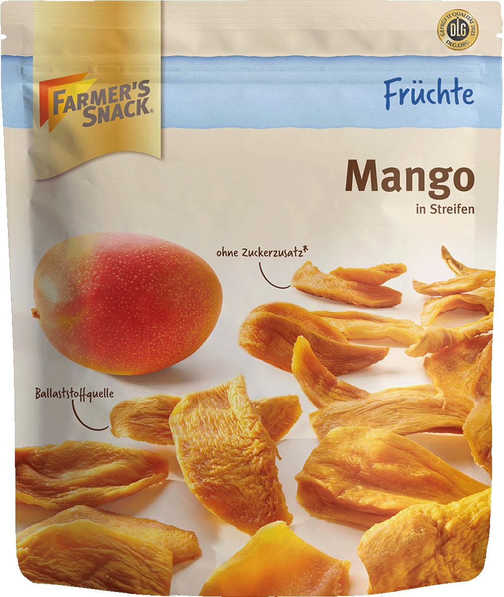 Farmer's Snack Mangostreifen 100g
