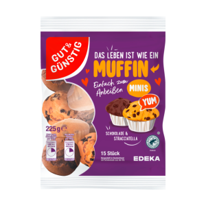 GUT&GÜNSTIG Mini Muffins 225g