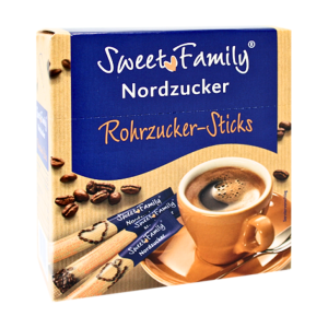 Sweet Family Nordzucker Rohrzuckersticks 250g