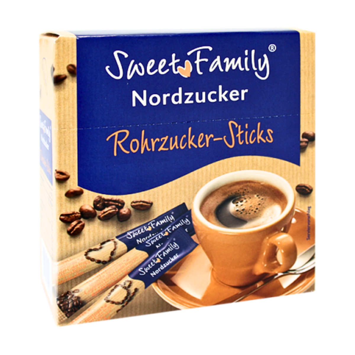 Sweet Family Nordzucker Rohrzuckersticks 250g