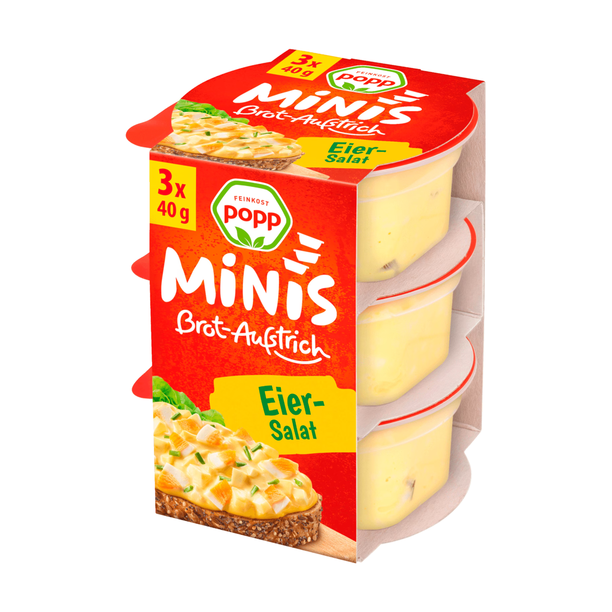 Popp Eiersalat 3x40g