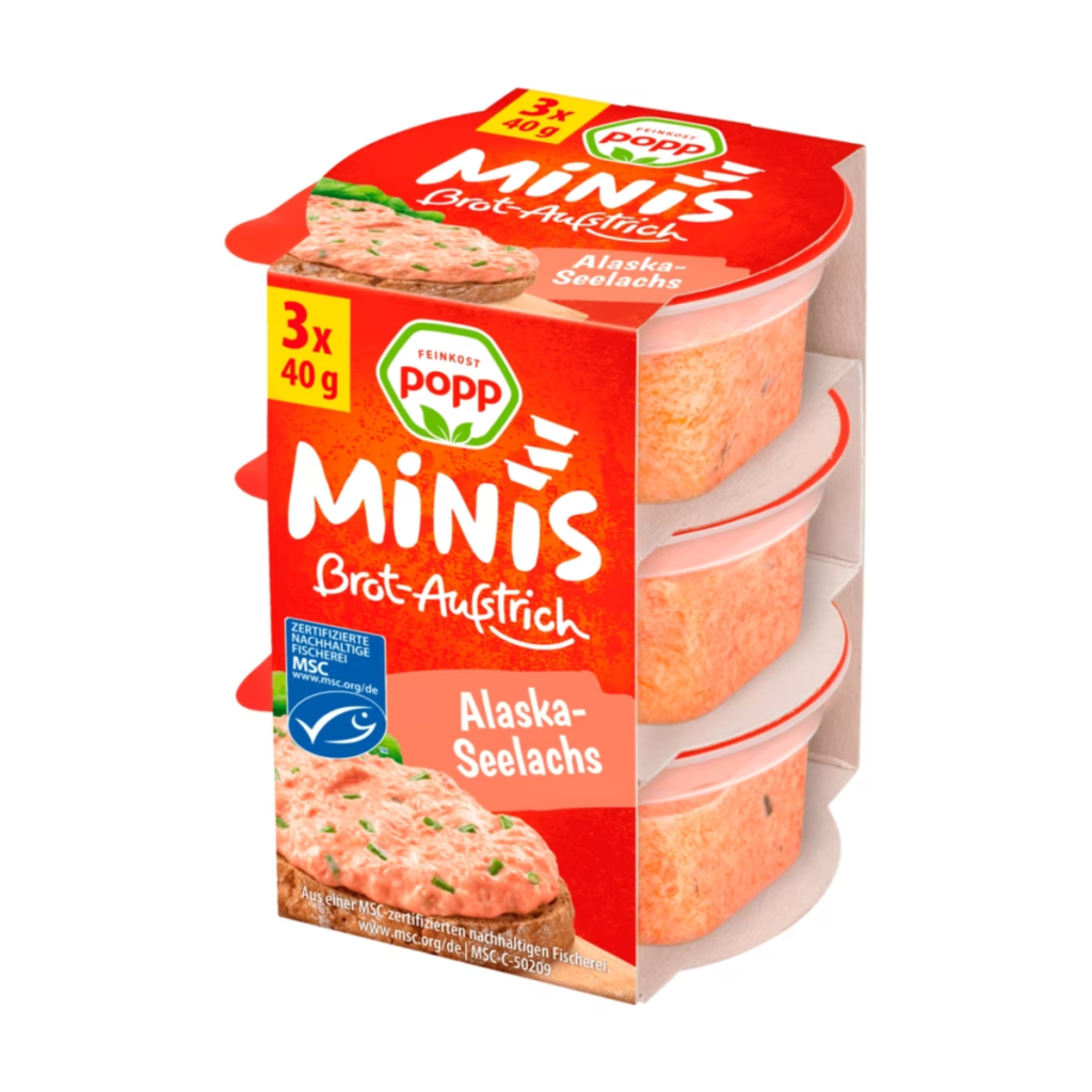 MSC Popp Seelachssalat 3x40g