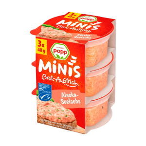 MSC Popp Seelachssalat 3x40g