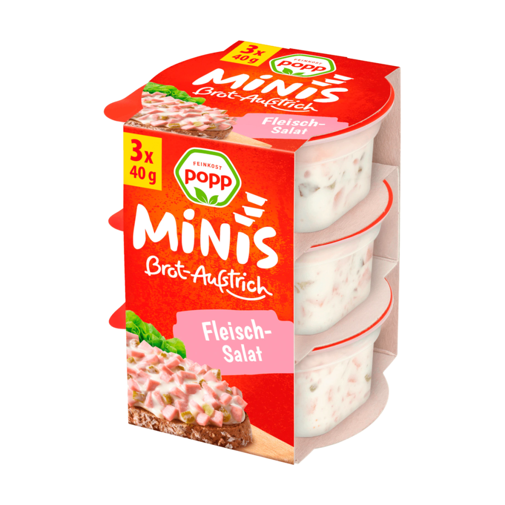 Popp Мясной салат 3x40g