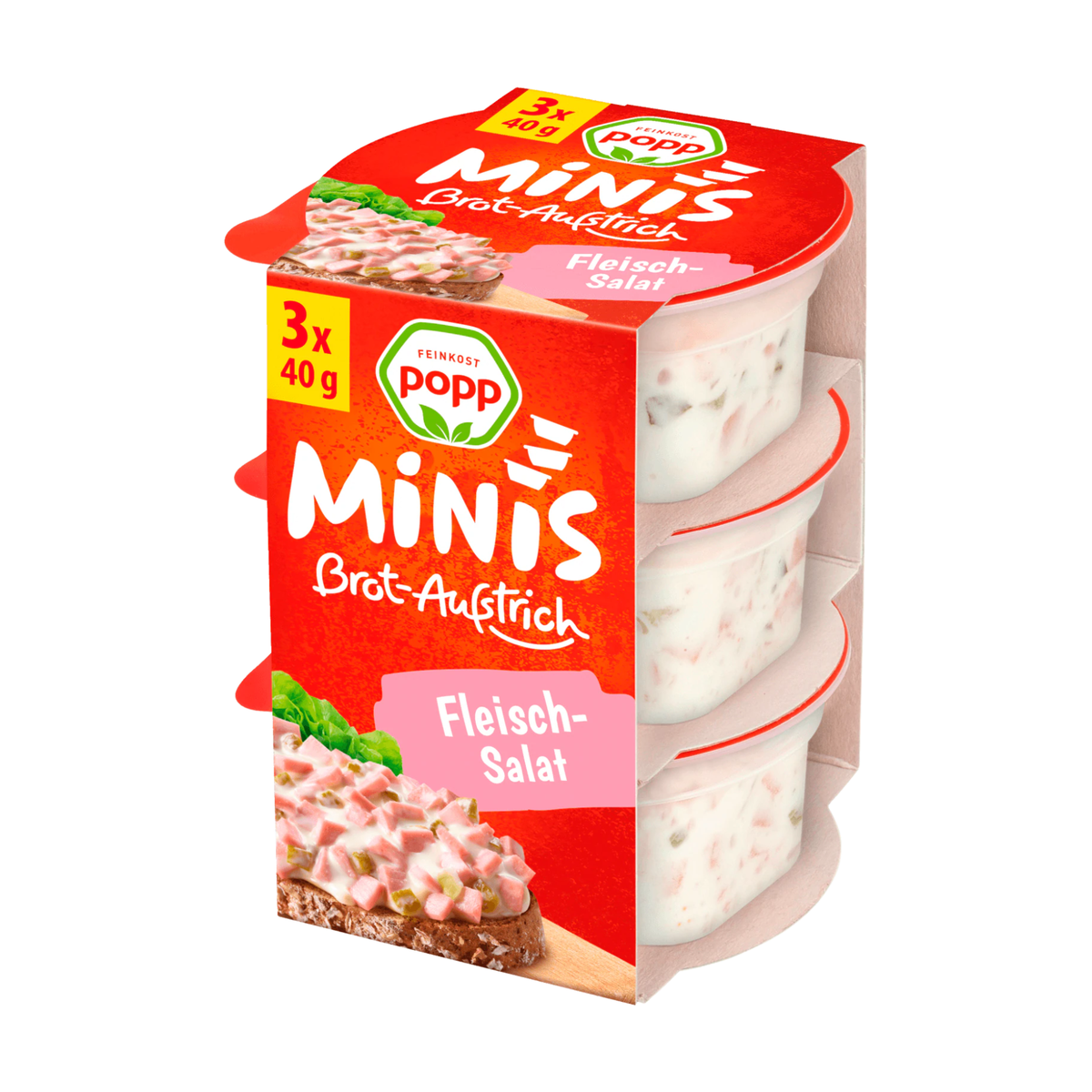 Popp Мясной салат 3x40g