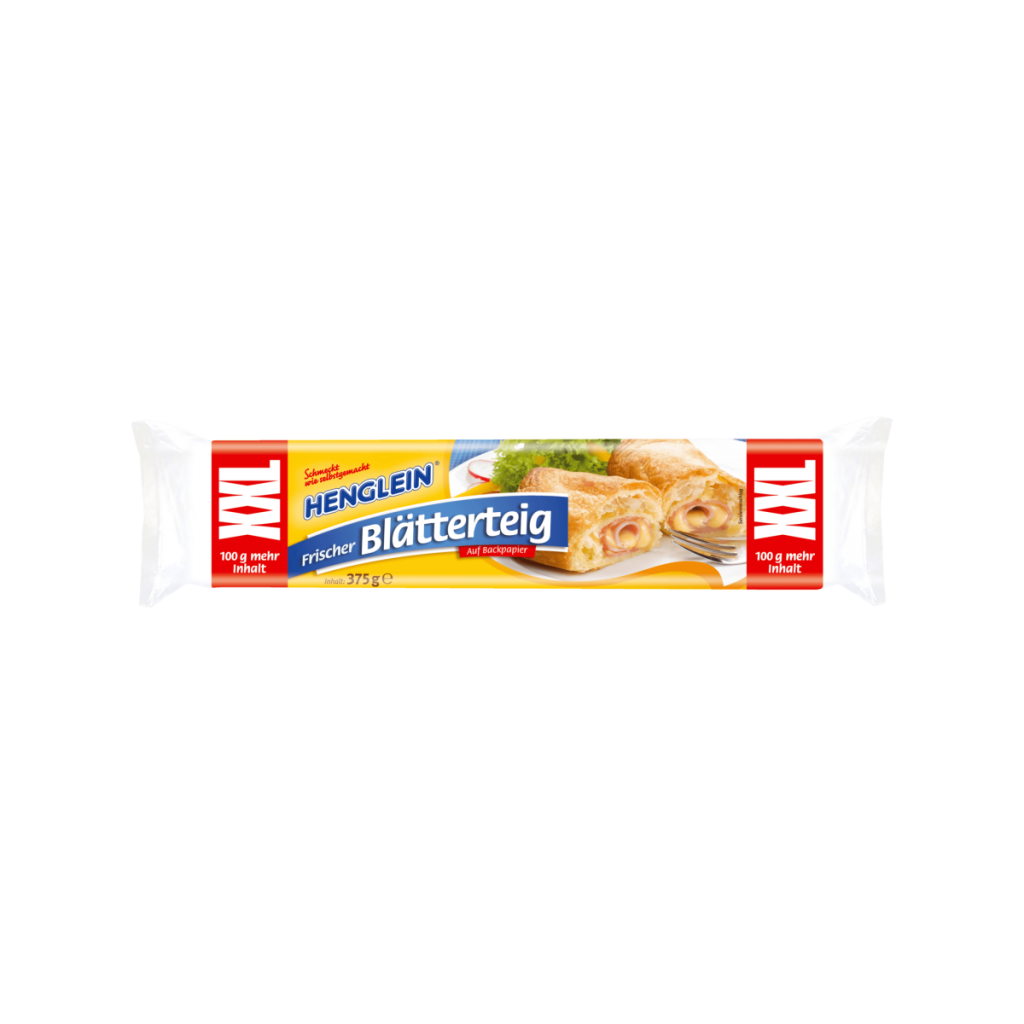 Henglein Frischer Blätterteig XXL 375g