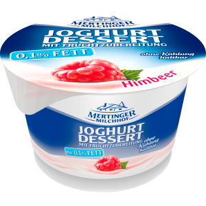 Mertinger Milchhof Joghurt-Dessert ungekühlt 4-fach 20x100g Stg