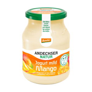 Demeter Andechser Natur Joghurt Mango 3,8% 500g MW
