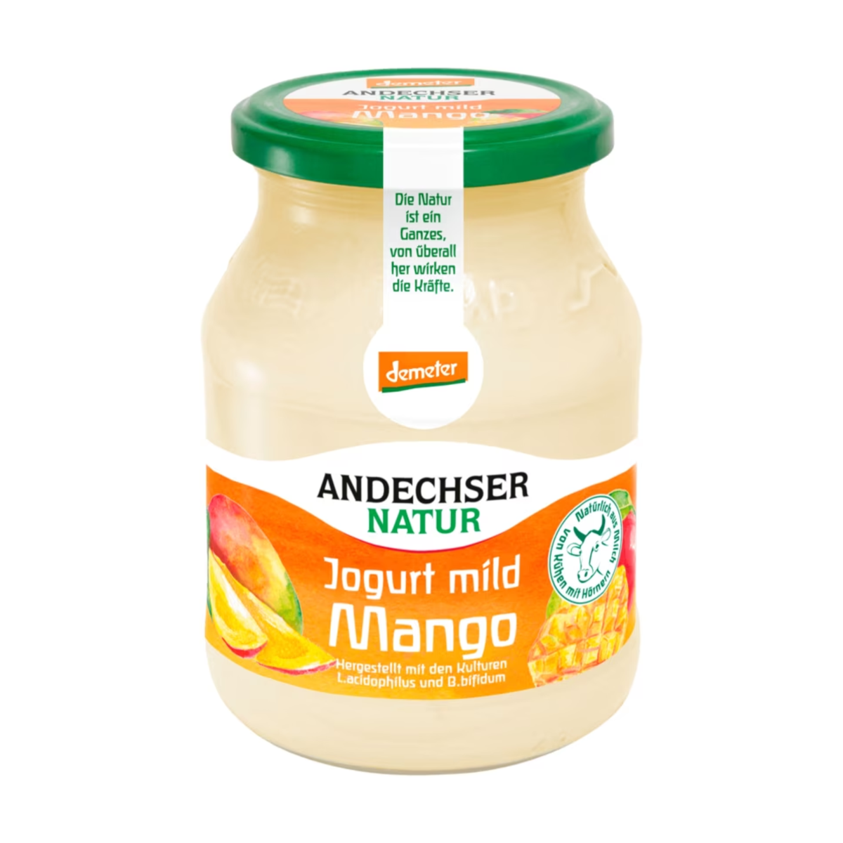 Demeter Andechser Natur Joghurt Mango 3,8% 500g MW