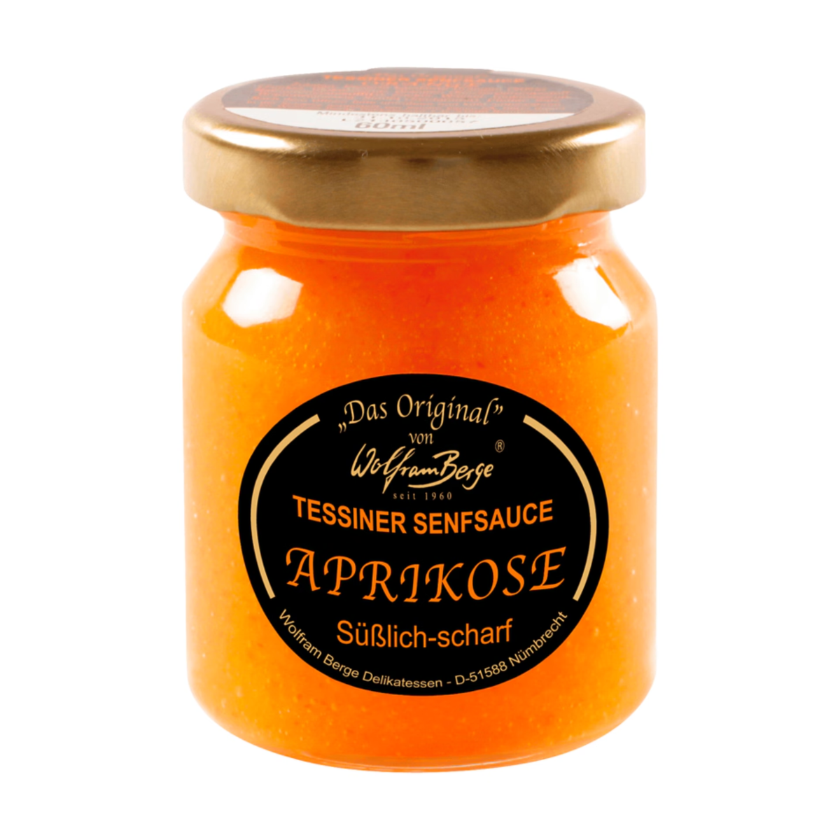 Wolfram Berge Tessiner Aprikosen-Senfsauce 60ml
