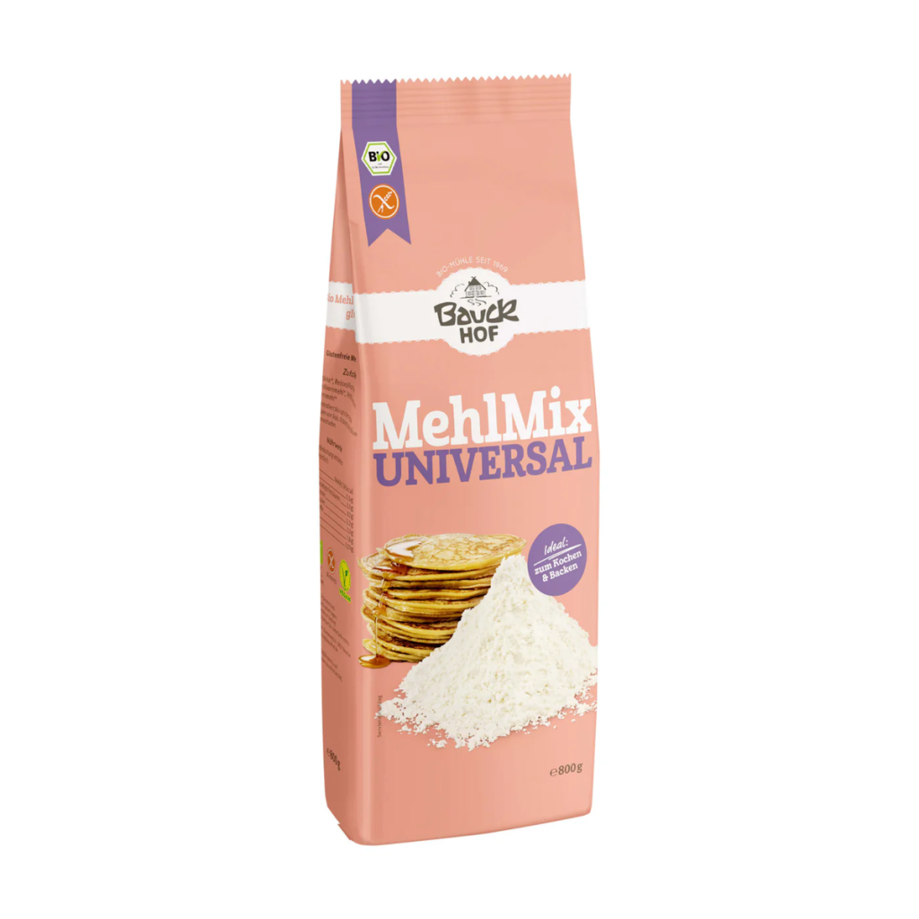 Bio Bauck Mühle Universal Mehl Mix Glutenfrei 800g