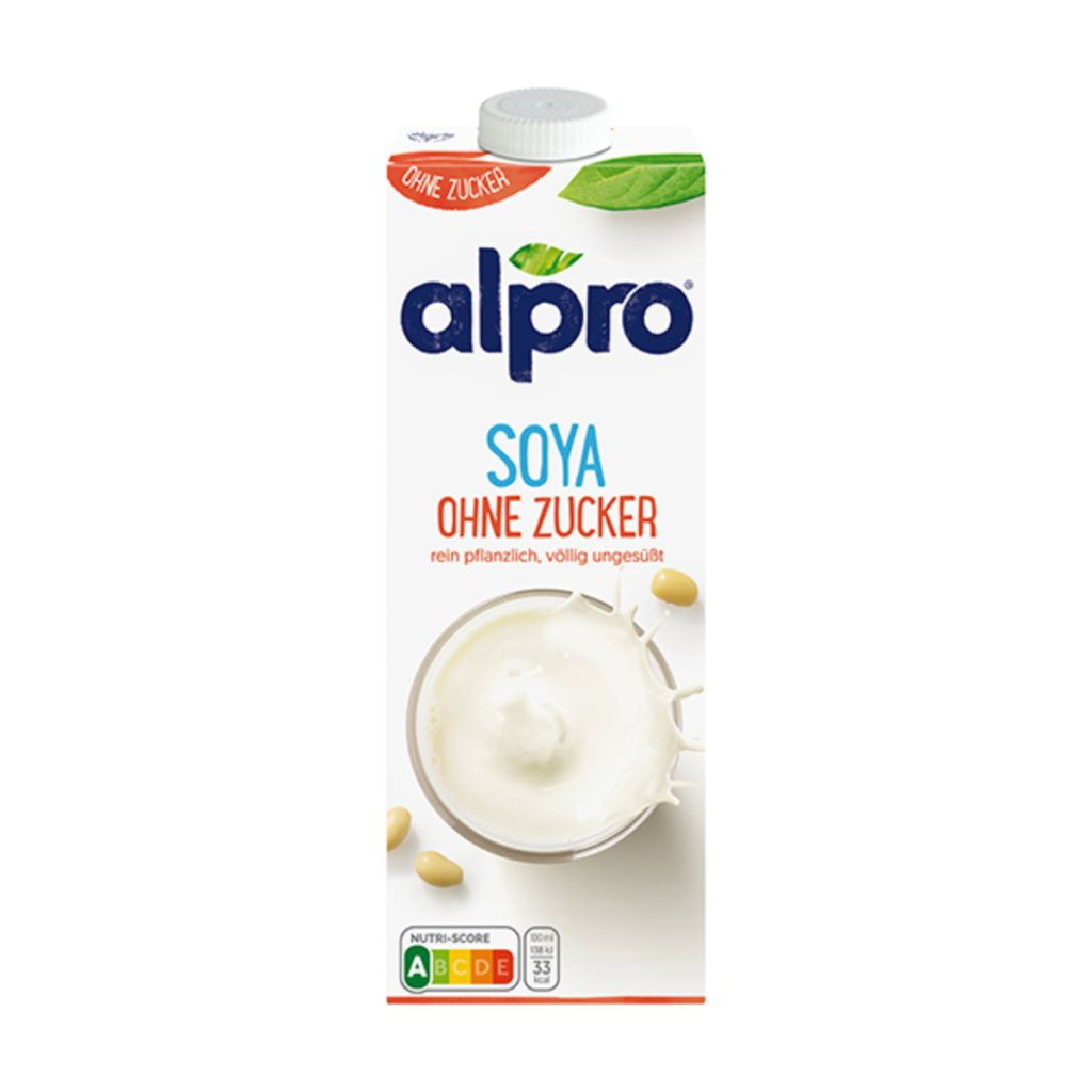 Alpro Soya H-Drink Ganze Bohne ungesüßt 1l