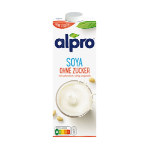 Alpro Soya H-Drink Ganze Bohne ungesüßt 1l