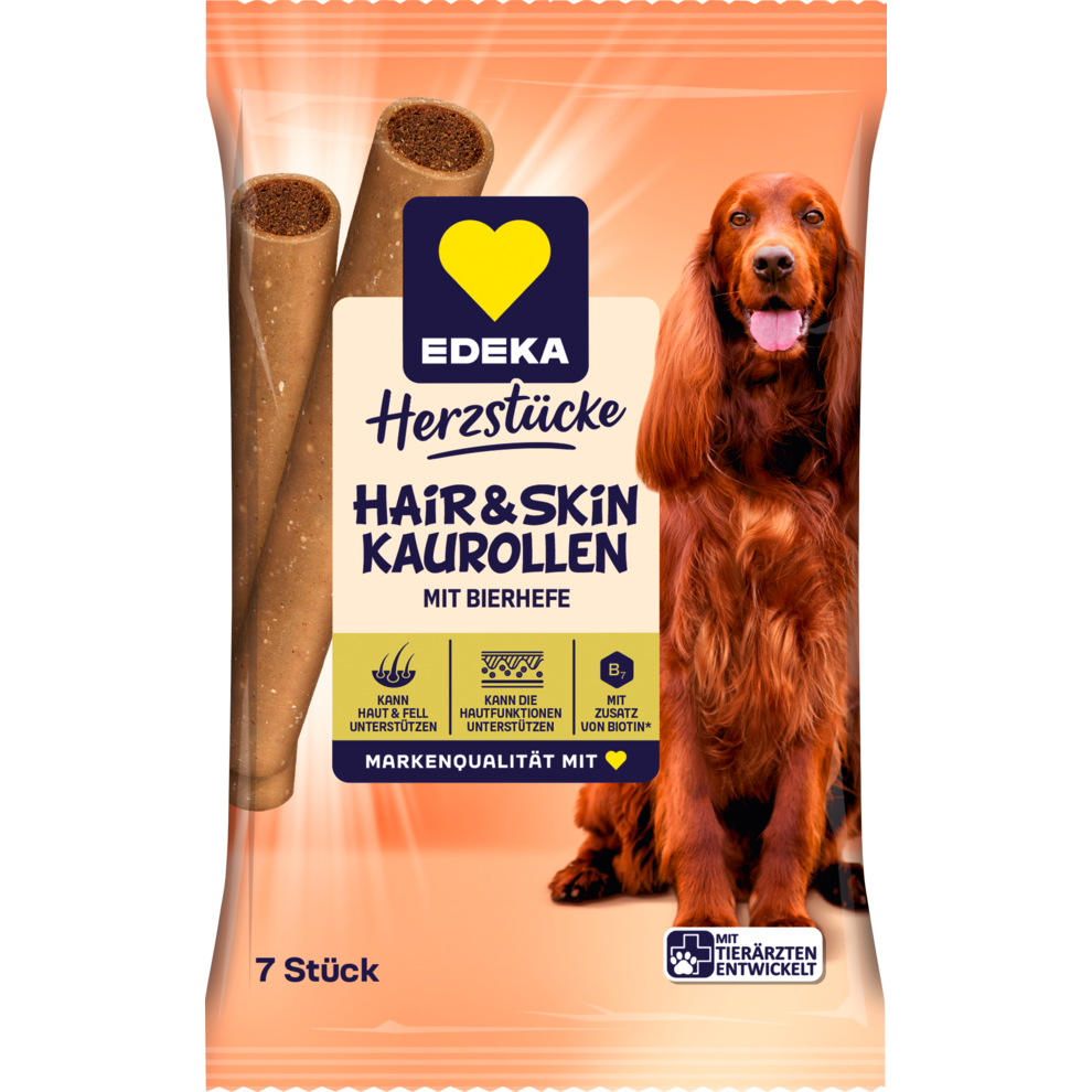 EDEKA Herzstücke Dog Hair&Skin Snacks 175g
