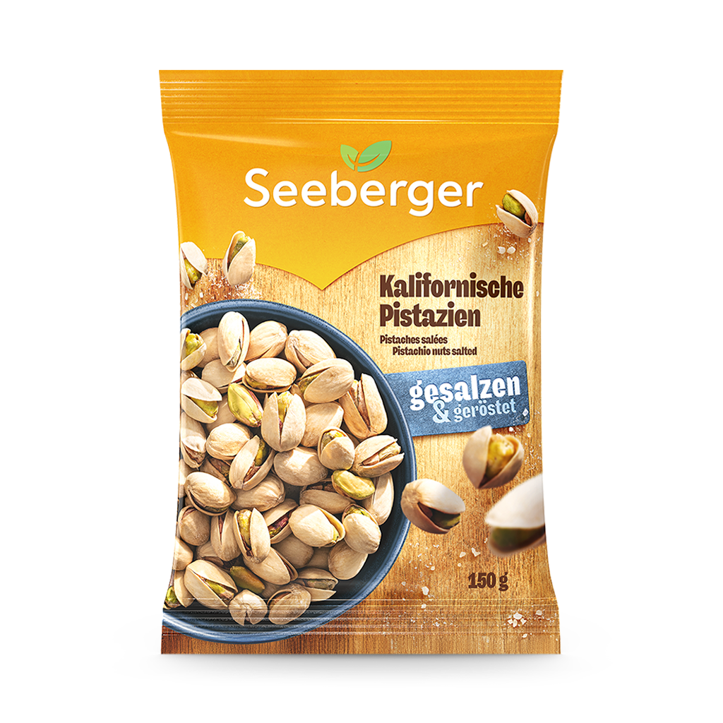 Seeberger Pistazien geröstet gesalzen 150g