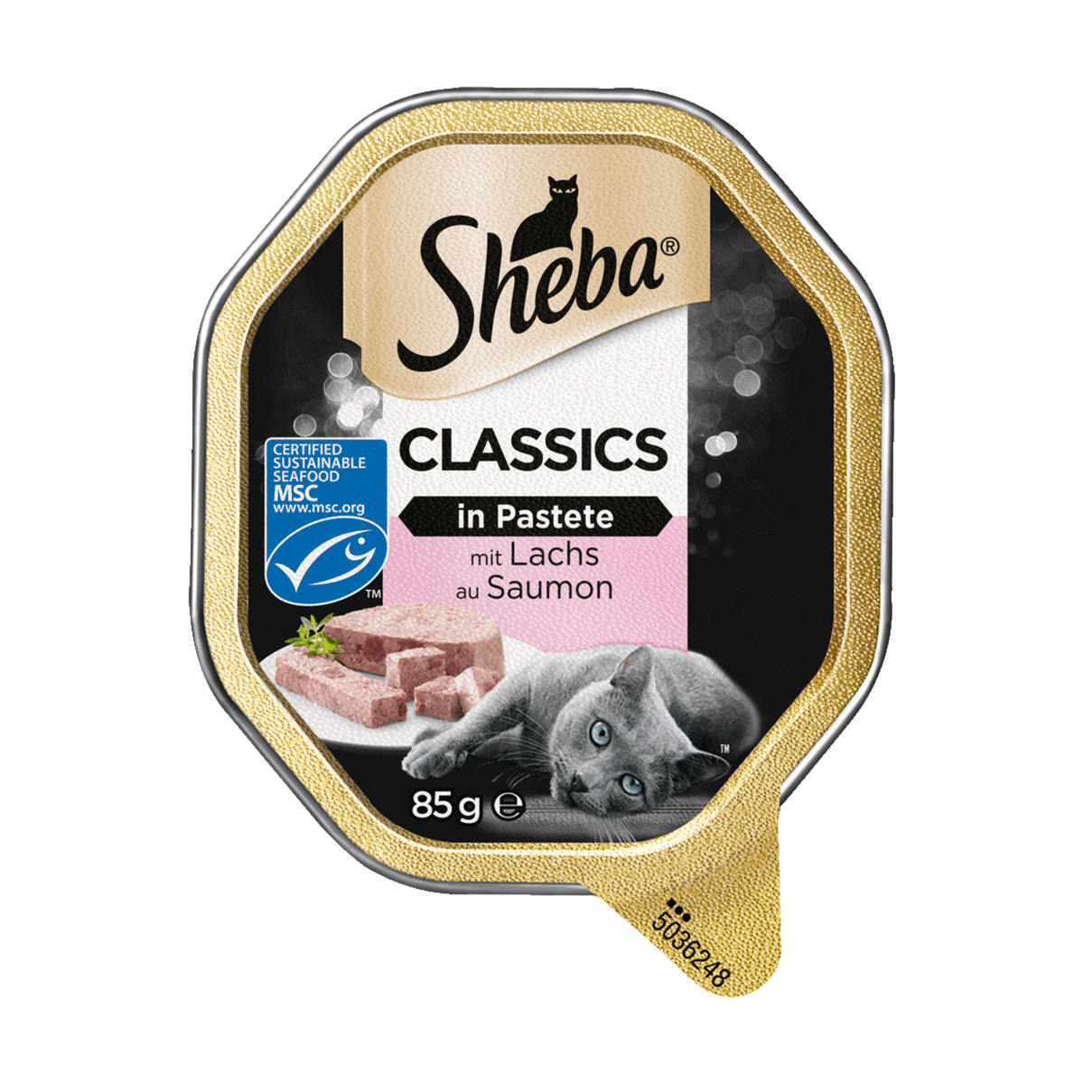 MSC Sheba Classics mit Lachs 85g