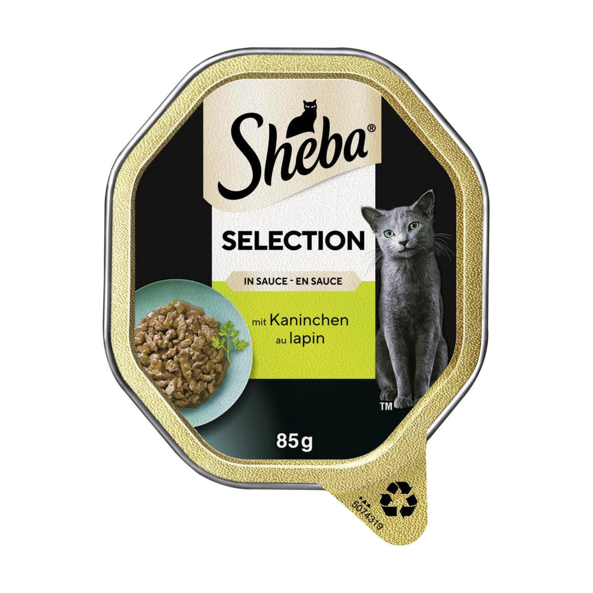 Sheba Selection in Sauce mit Kaninchenhäppchen 85g