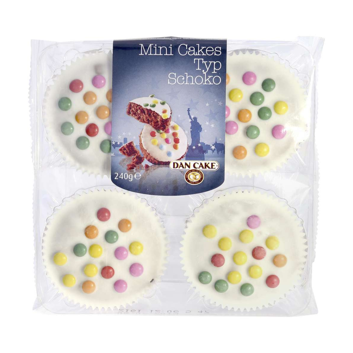 Dan Cake Mini Cakes Typ Schoko 240g