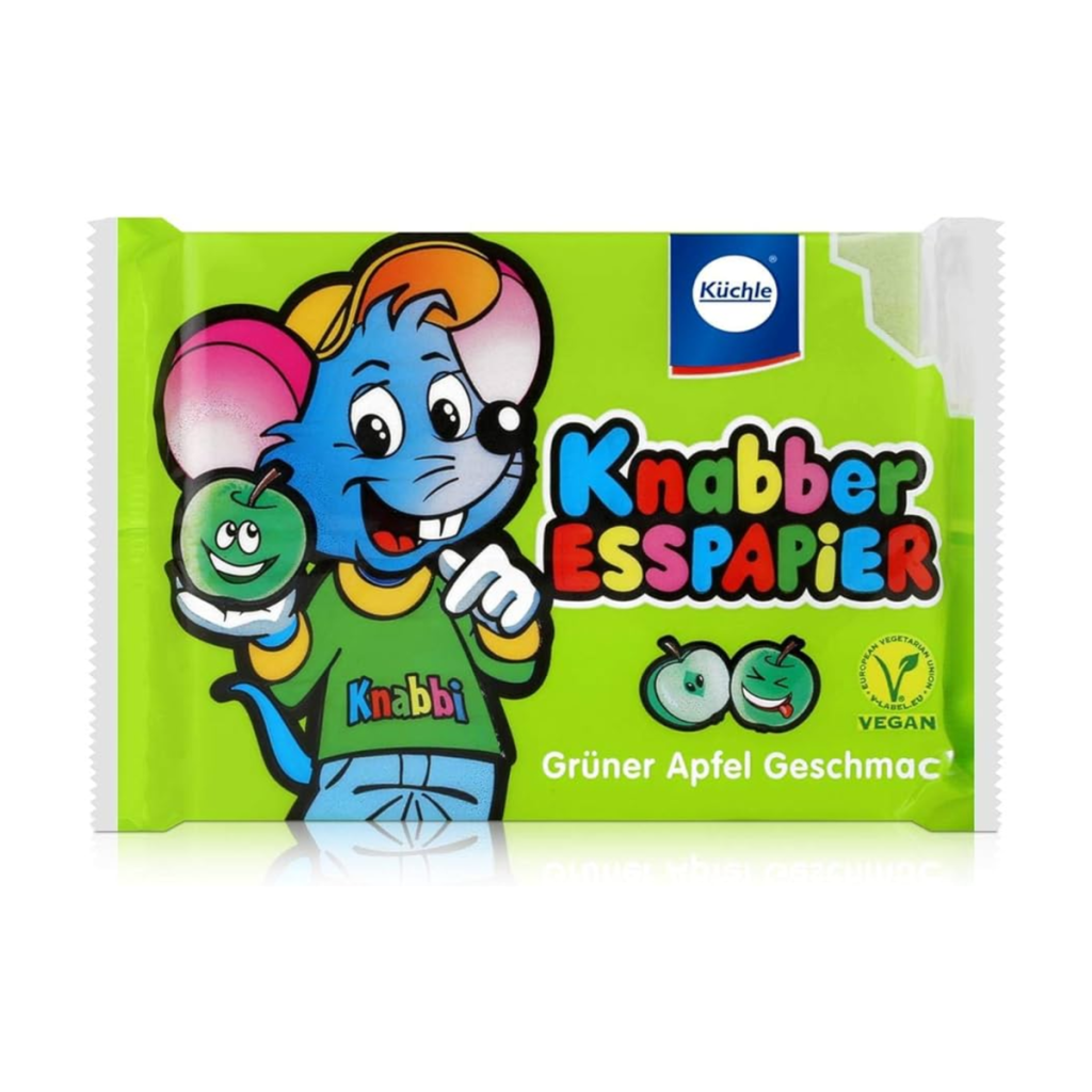 Küchle Knabber-Esspapier 4-Farbig 25g