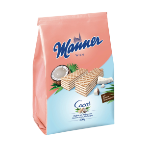 Manner Cocos Schnitten 400g