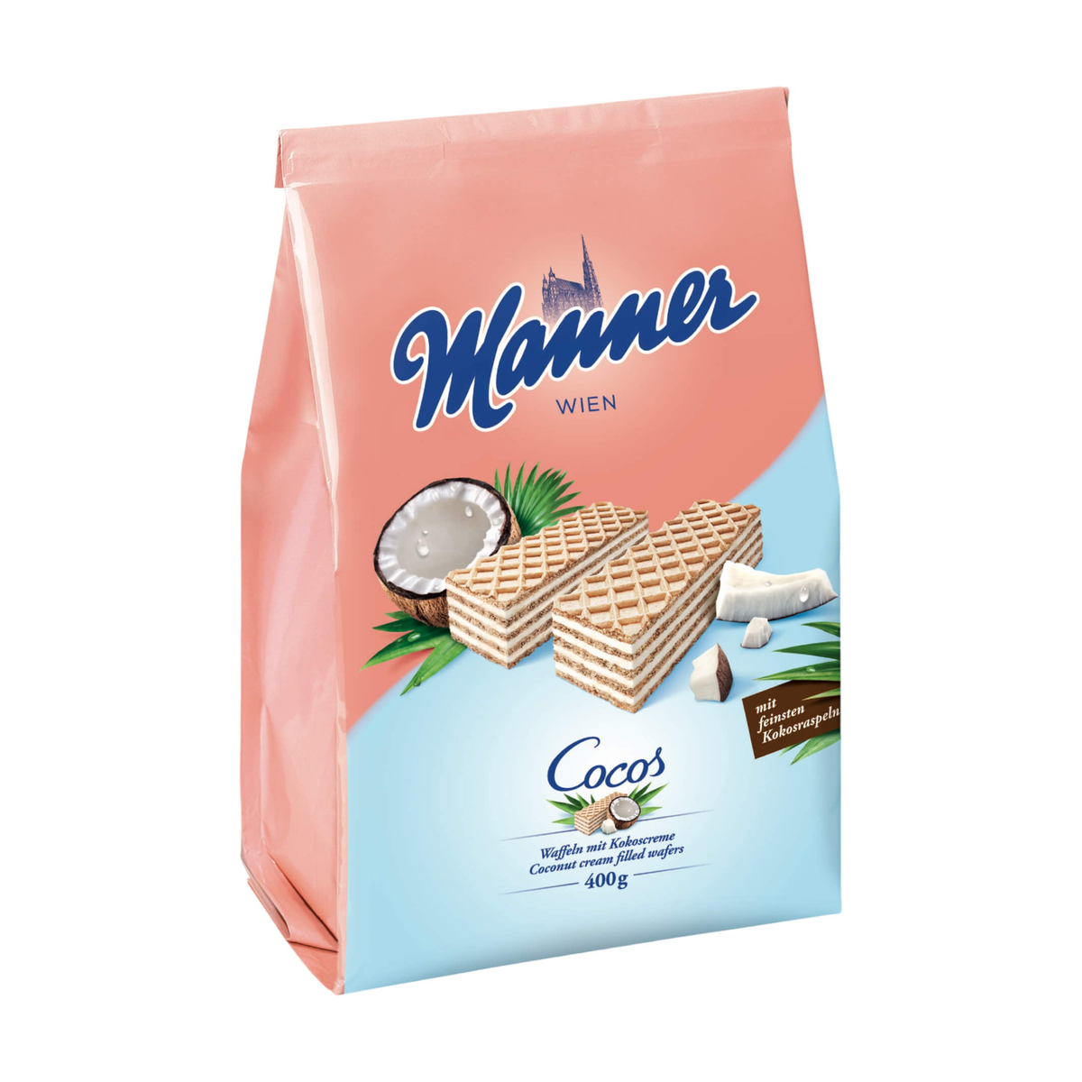 Manner Cocos Schnitten 400g