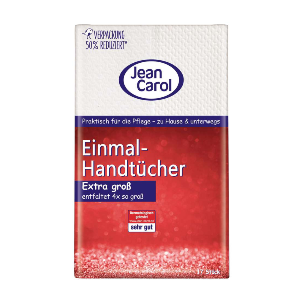 Jean Carol Einmal-Handtücher XXL Extra Stark 17ST