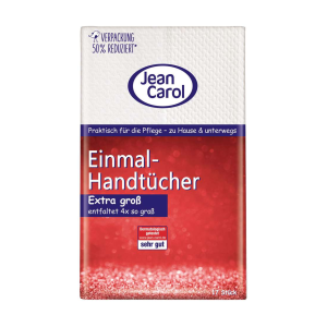 Jean Carol Einmal-Handtücher XXL Extra Stark 17ST