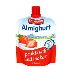 Almighurt praktisch&lecker Erdbeer 100g