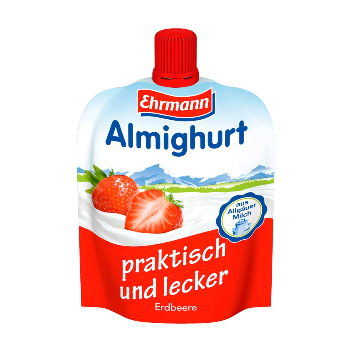 Almighurt praktisch&lecker Erdbeer 100g