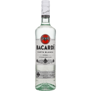 BACARDI Carta Blanca Rum 37,5% 0,7l
