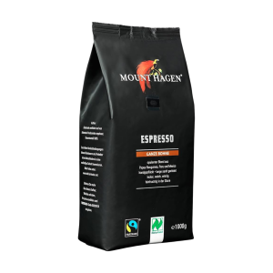 Bio Mount Hagen Espresso ganze Bohne 1kg