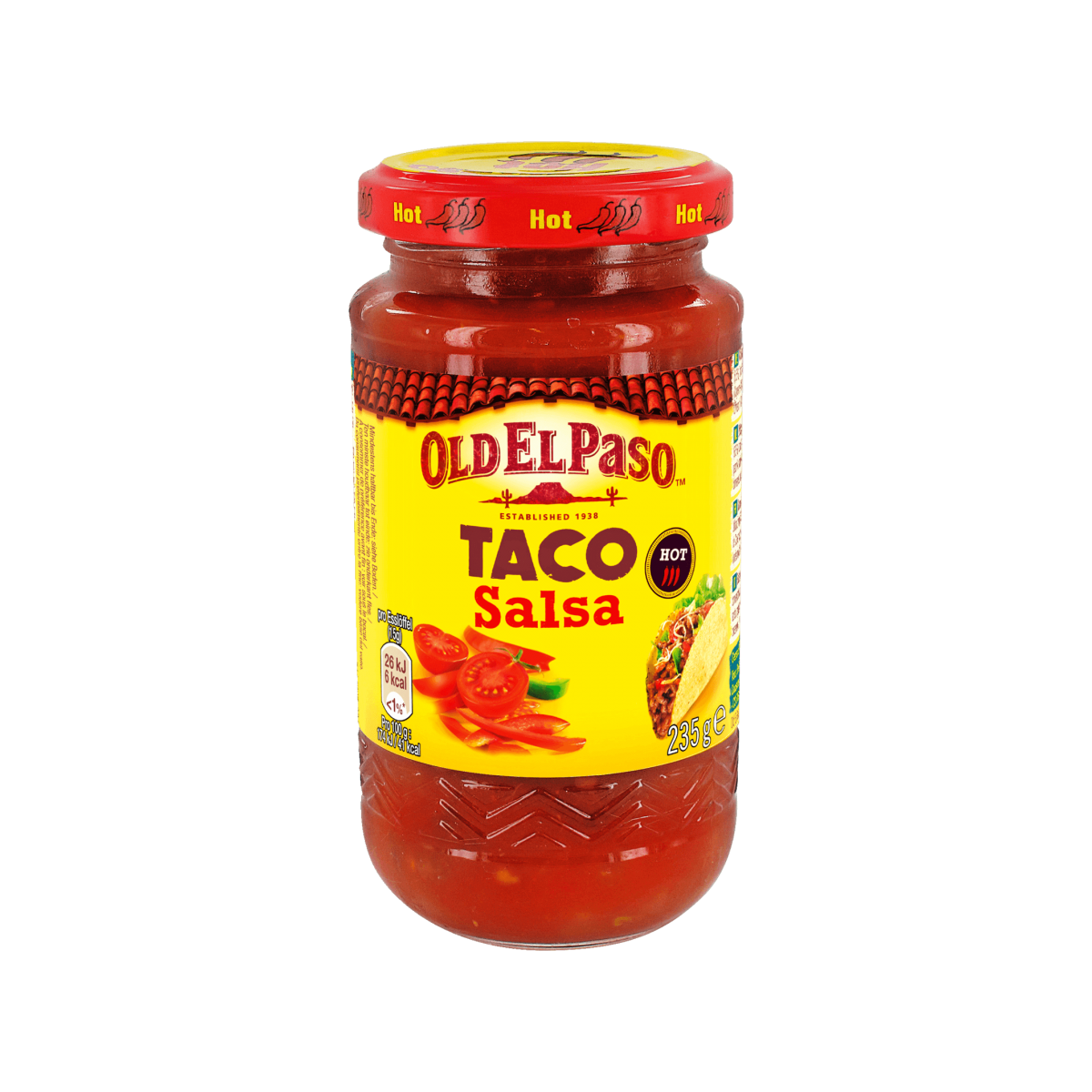 Old el Paso Taco Salsa Hot 235g