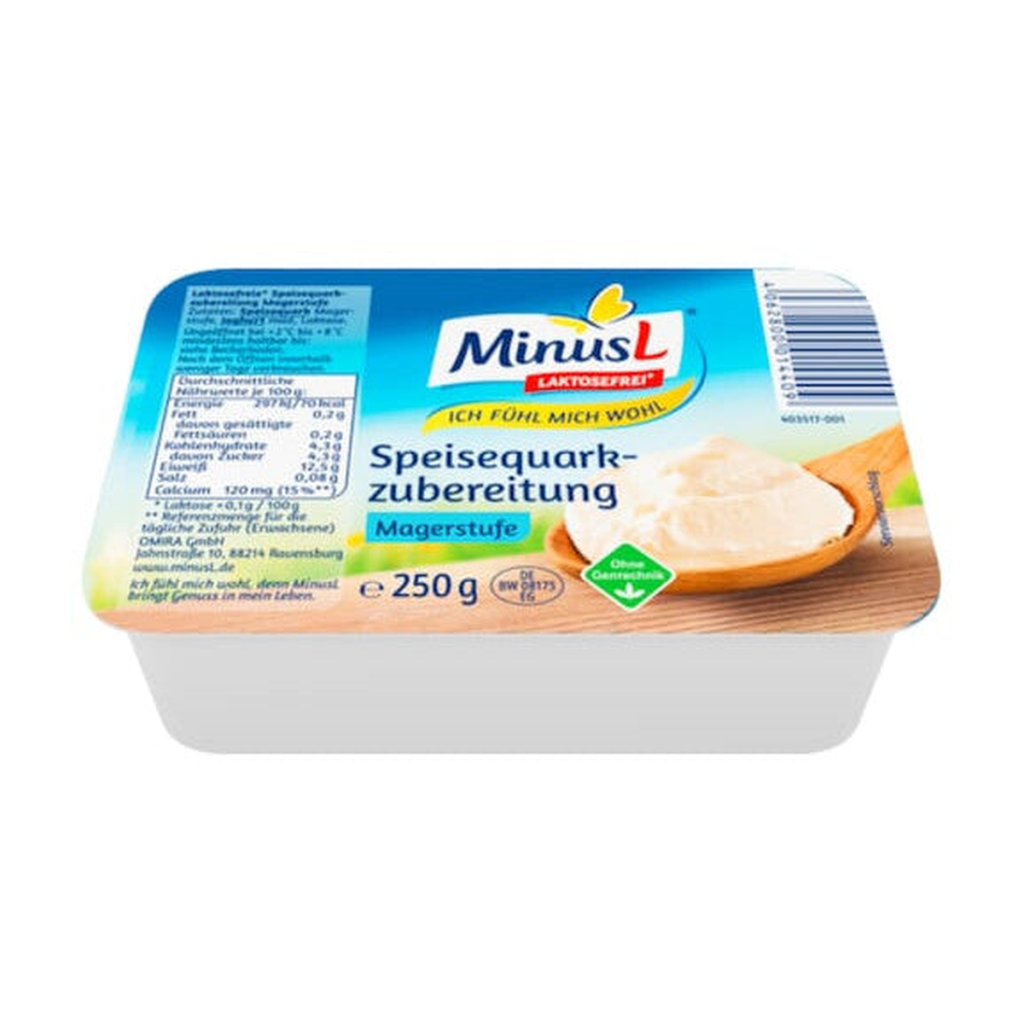 MinusL Speisequarkzubereitung Magerstufe 250g