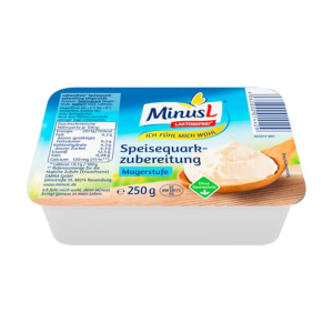 MinusL Speisequarkzubereitung Magerstufe 250g