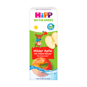 Bio Hipp Trinkspaß Apfelsaft mit stillem Wasser 1-3 Jahre 0,2l