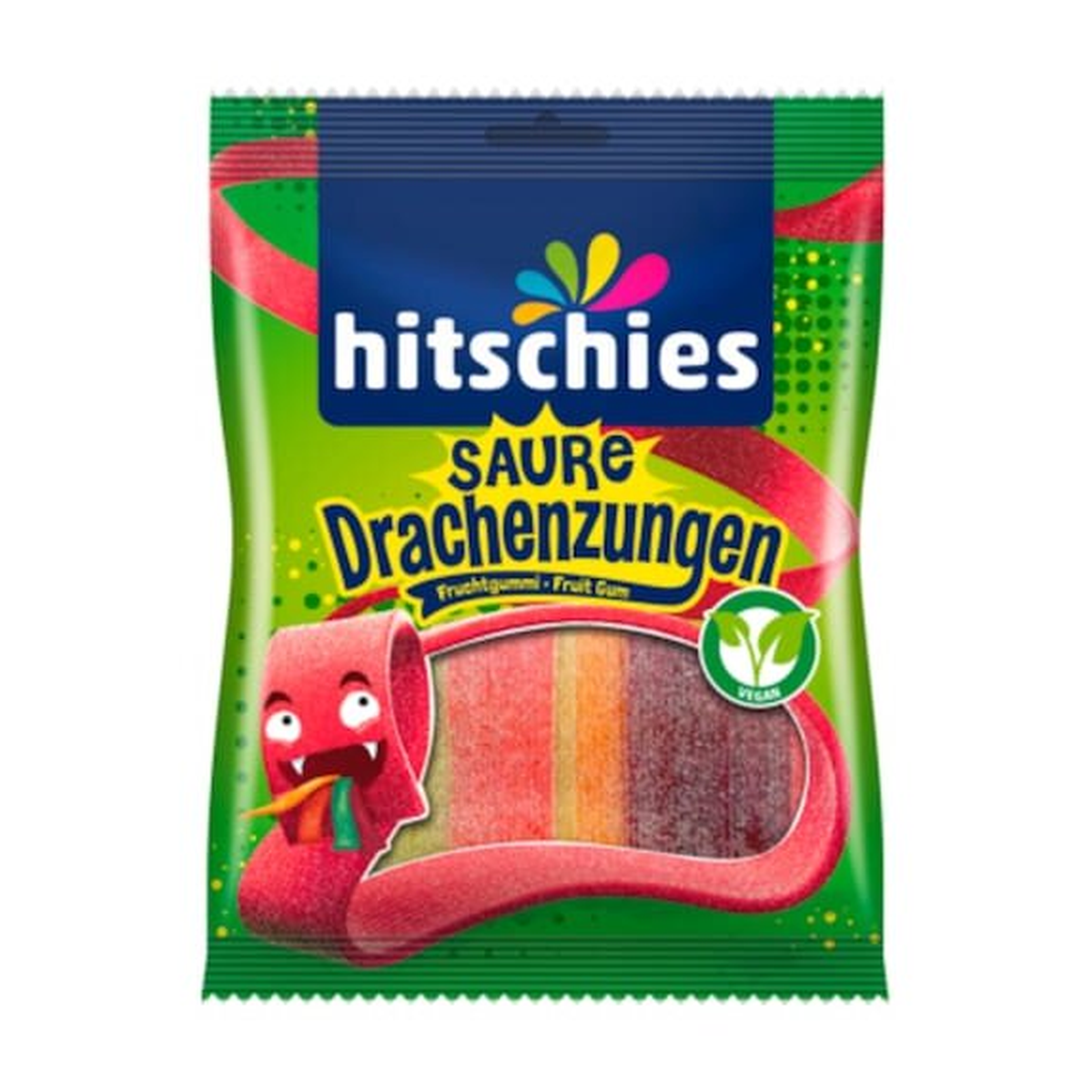 Hitschies Bunte Drachenzungen sauer 125g