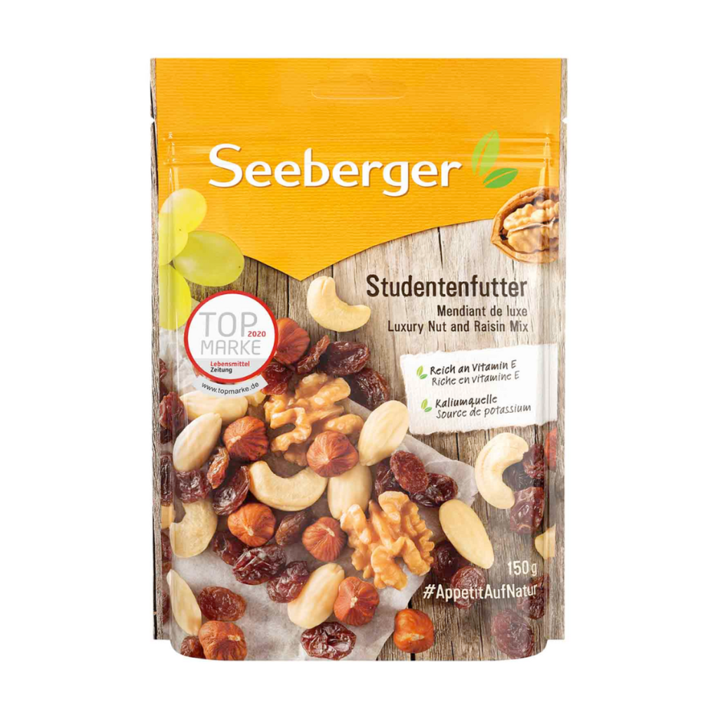 Seeberger Смесь орехов и сухофруктов 150g