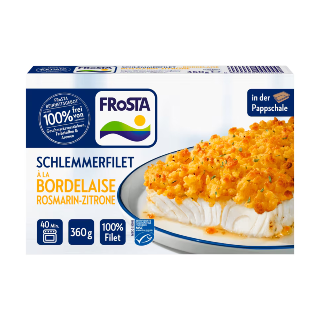 MSC Frosta Schlemmerfilet a la Bordelaise Rosmarin-Zitrone 360g