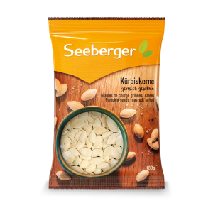 Seeberger Kürbiskerne in Schale geröstet gesalzen 100g