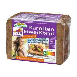 Mestemacher Karotten Eiweißbrot 250g
