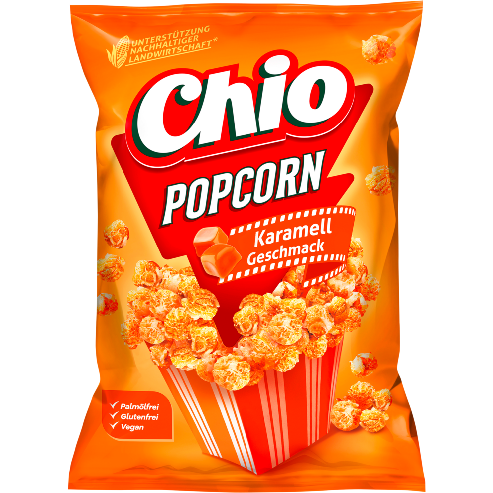 Chio Popcorn Toffee Karamell 120g