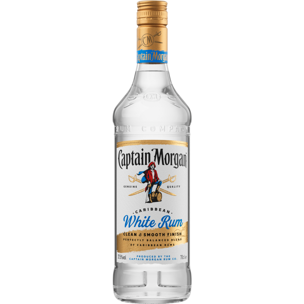Captain Morgan White Rum 37,5% 0,7l