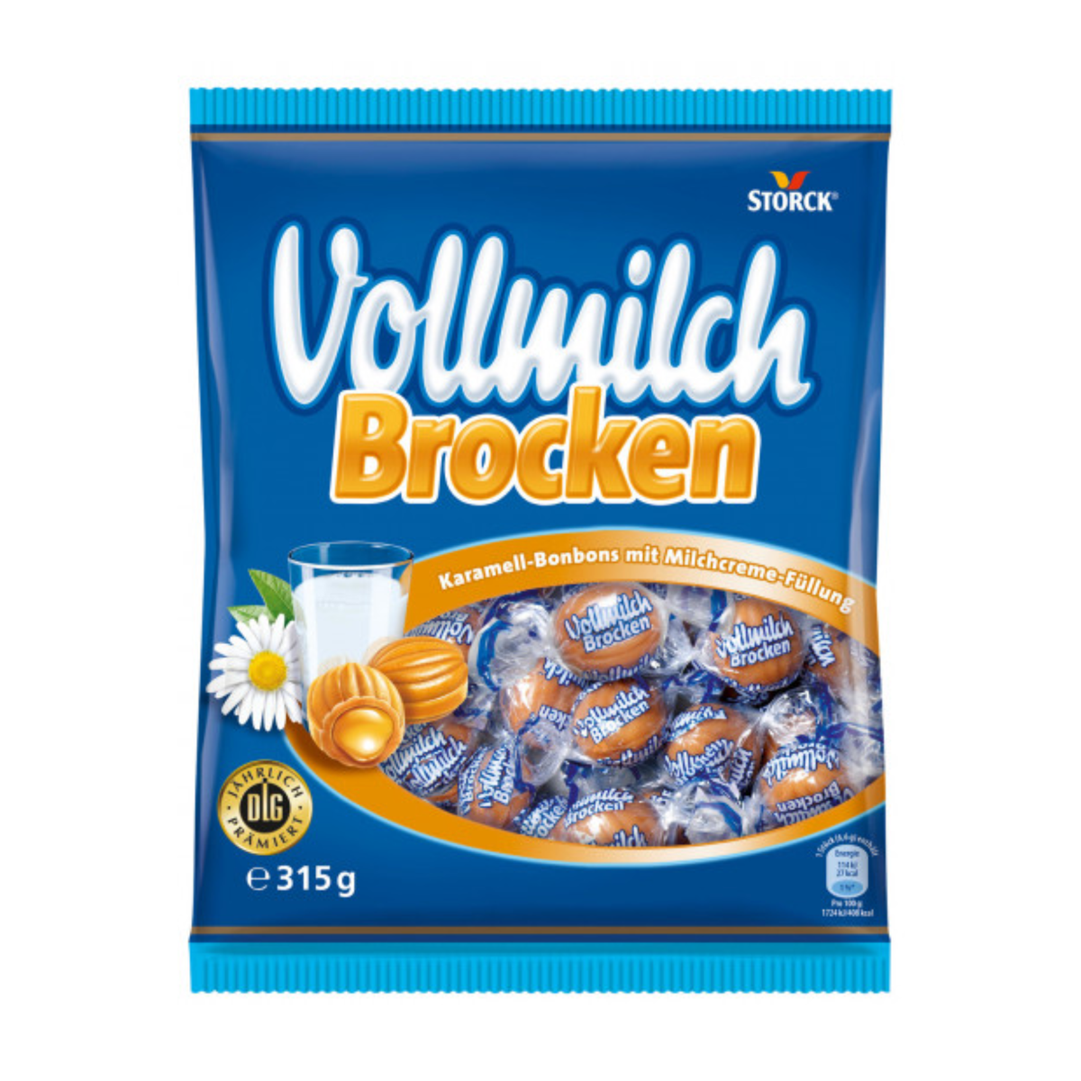 Storck Vollmilch Brocken 315g