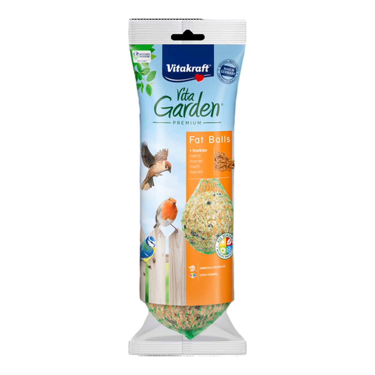 Vitakraft Vita Garden Knödel Insekten 360g