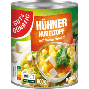 GUT&GÜNSTIG Hühnernudeltopf 800g