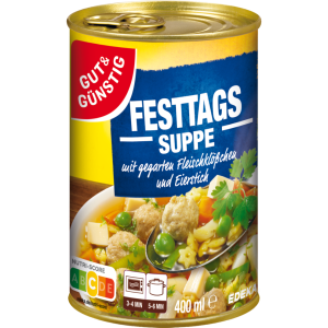 GUT&GÜNSTIG Festtagssuppe 400ml