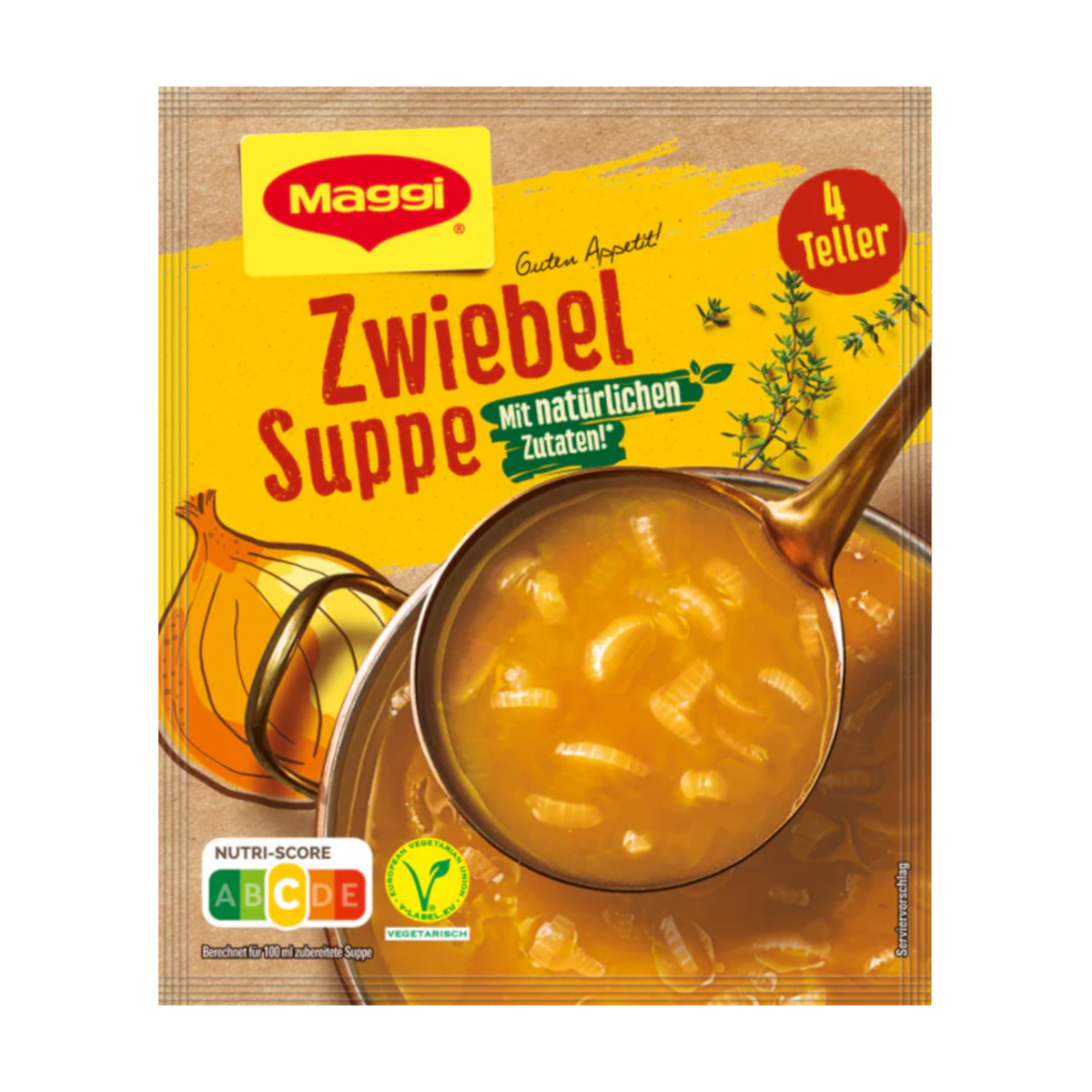 Maggi Guten Appetit Suppe Zwiebel für 1l