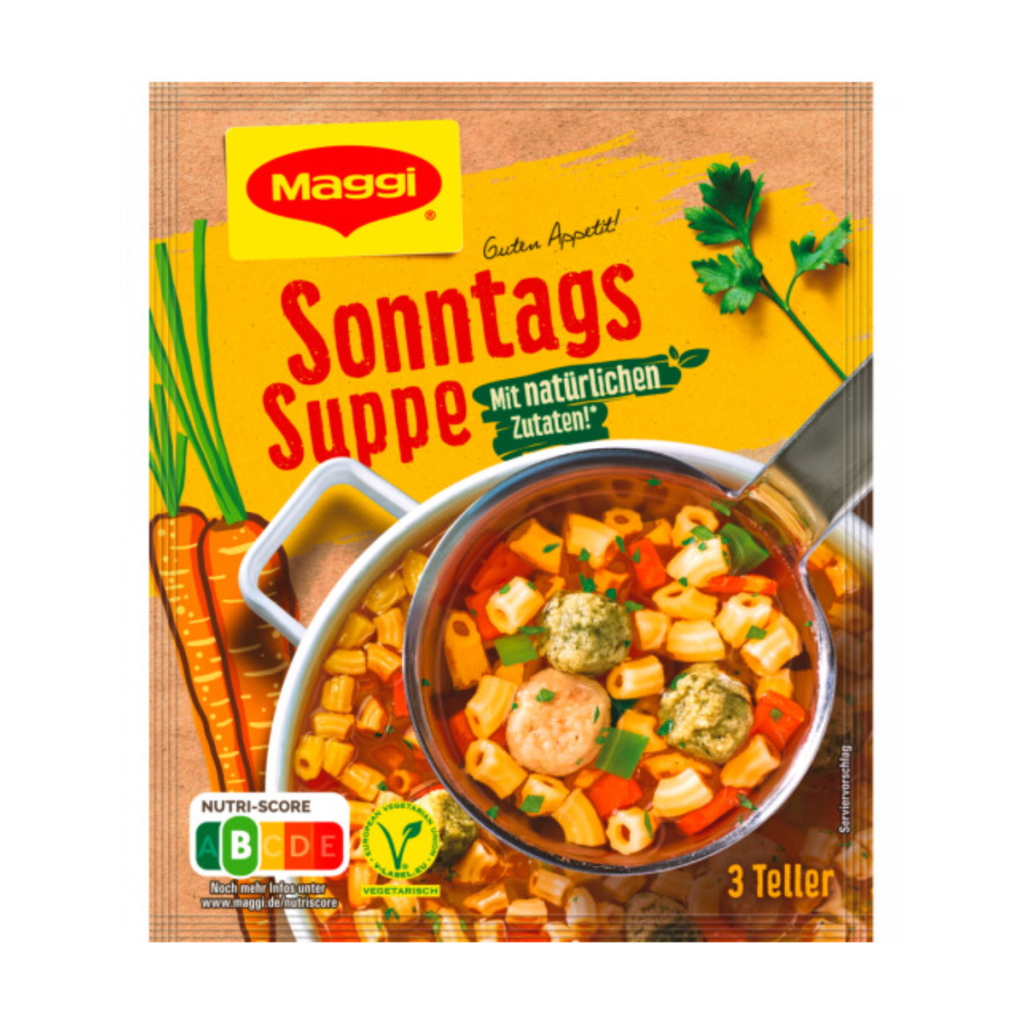 Maggi Guten Appetit Sonntags Suppe für 0,75l
