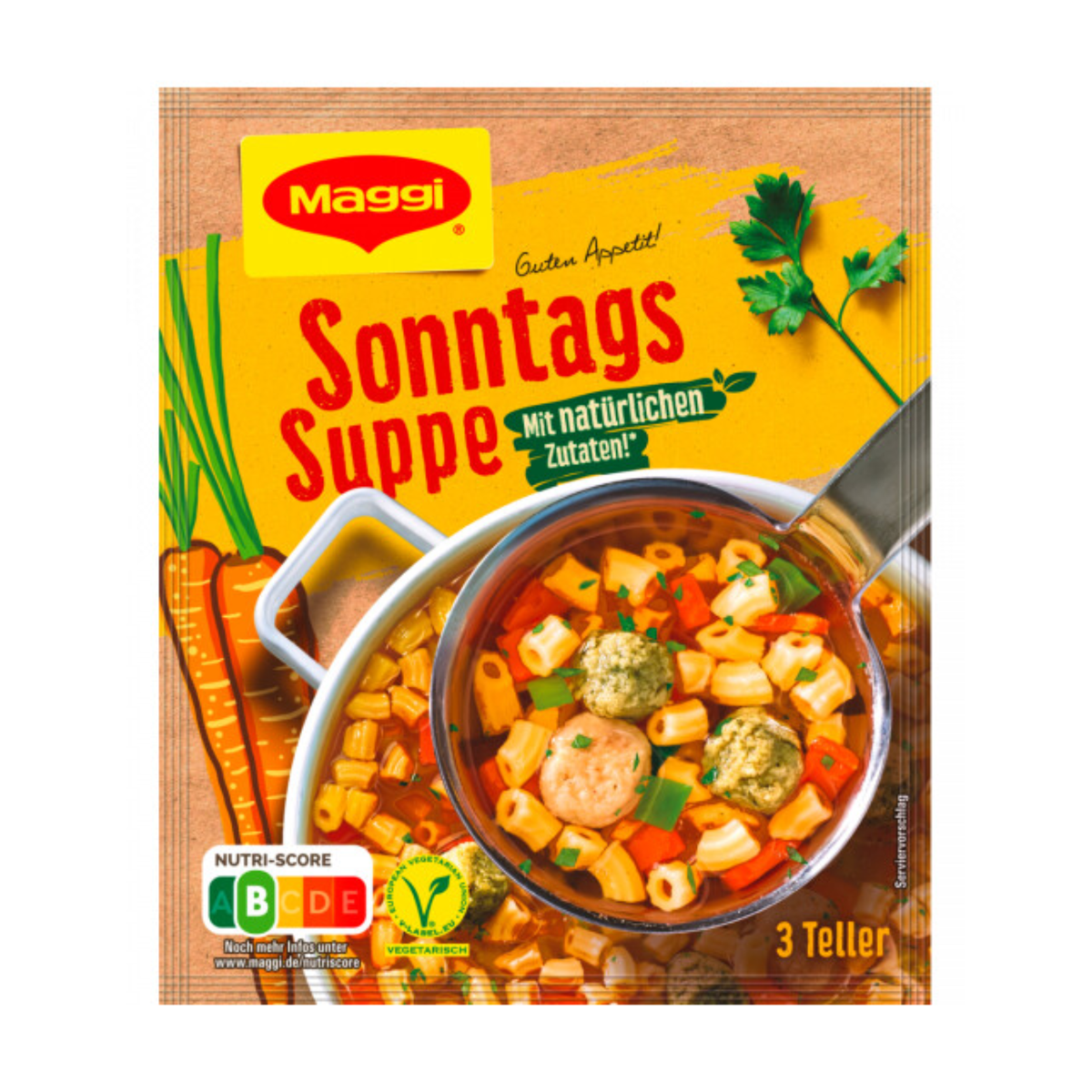 Maggi Guten Appetit Sonntags Suppe für 0,75l